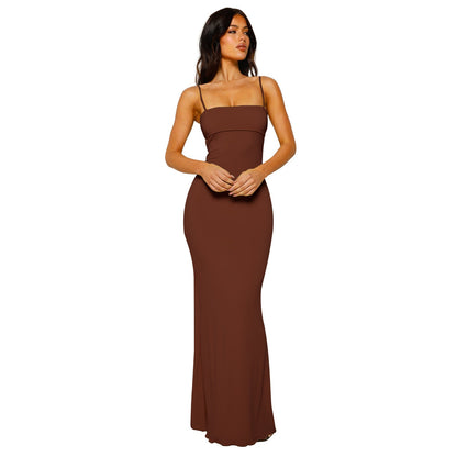 Couture-Moda - Women's Backless Bodycon Maxi Dress for Summer Cocktail Events 6